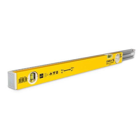 STABILA 41 in. Aluminum Type 80 T Extendable Level 2 vial ST7580